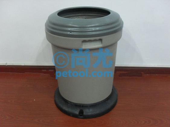 国产上投式HDPE垃圾桶(Φ520*H730/840mm)