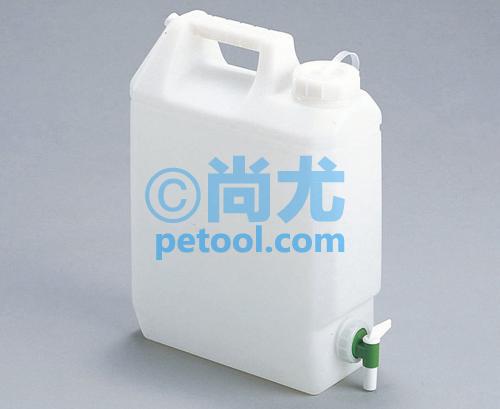 日本方形带龙头PE储存桶(10L)