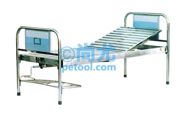 国产全不锈钢铝塑板床头单摇床(L2160*W920*H550mm)