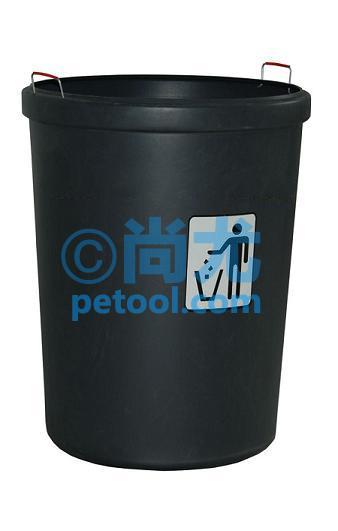 国产手提式广口HDPE垃圾桶(Φ450*580mm)