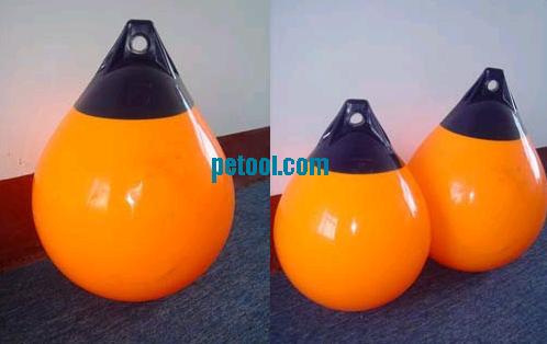 国产PVC橙色球形浮标