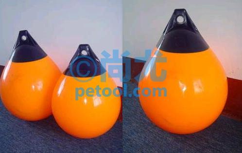 国产PVC橙色球形浮标(加厚型)