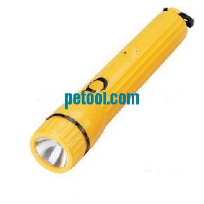 小型黄色塑胶外壳手电筒(大号电池3节) 