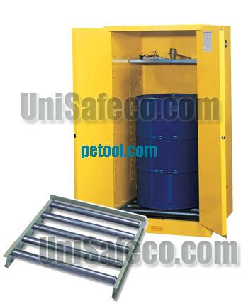 Unisafe油桶储存柜(单桶/双桶/带滚轮)