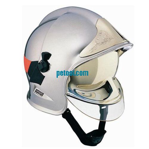 美国3F1S标准型镍色消防头盔