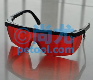 国产经济型红色防冲击激光防护眼镜(防绿光)
