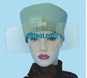 国产一体式超轻射线防护帽面罩