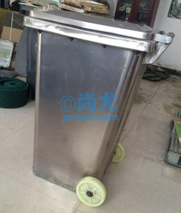 国产耐腐蚀不锈钢垃圾桶(240L)