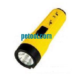 普通型黄色塑料手电筒(电源：１ＡＡ) 