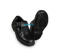 新加坡黑色透气型安全凉鞋 