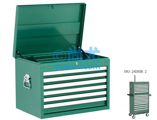 SKU:00242689,国产十抽屉组合式工具车/工具柜的照片