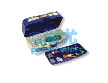 SKU:00252285,国产手提式多分格塑料工具箱的照片