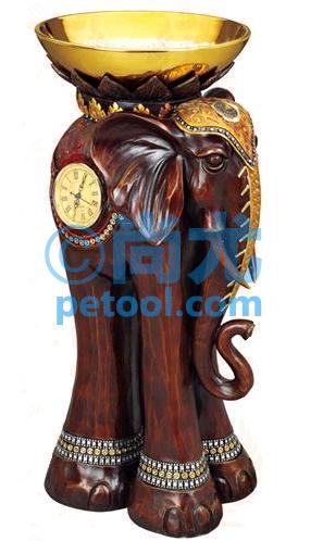 SKU:00255596,国产大象座底垃圾桶的照片