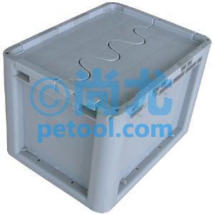 SKU:00235754,国产盖子可折叠式周转箱的照片