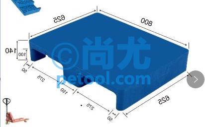 SKU:00000237,国产4000kgI型平板九脚型托盘的照片