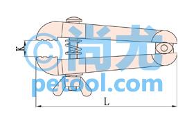 SKU:00256647,国产防爆手虎钳的照片