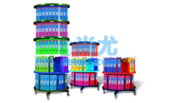 SKU:00028219,国产金属型旋转文件架的照片