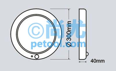 SKU:00255623,国产新国标红外感应应急照明灯的照片