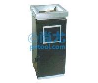 国产方形烟灰缸推盖垃圾桶(L280*W280*H650mm) 点击放大