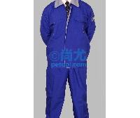 国产宝蓝色工作服/汽修工作服(扣纽款) 点击放大