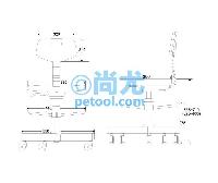 国产带脚踏防静电发泡工作椅 点击放大