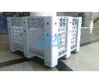 国产叉车用塑料网状周转箱(L1110*W910*H600mm)  点击放大