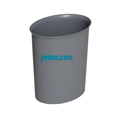 国产椭圆形塑料垃圾桶(8L/10L)