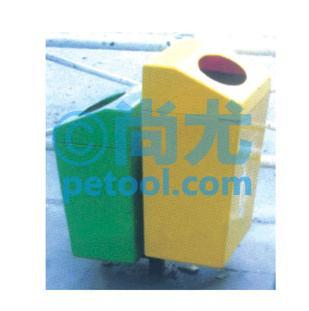 国产高低型设计玻璃钢垃圾桶(L1000*W430*H1000mm)