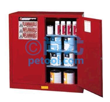 美国红色可燃液体防火安全柜(40加仑)