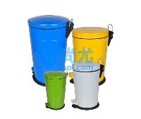 国产斜身条纹脚踏垃圾桶(5-30L)