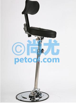 国产固定式PU皮革抗疲劳工作椅(H:680-860mm)