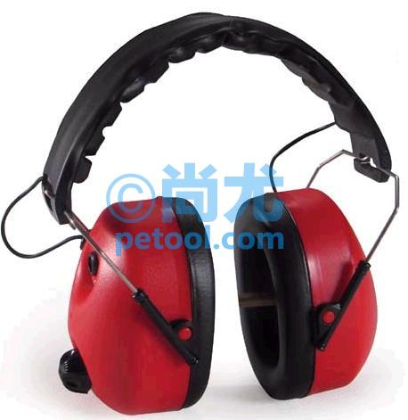 新加坡红色电子型可折叠防噪耳罩