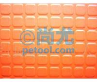 国产方格PVC耐磨防滑地垫 (W1220mm)