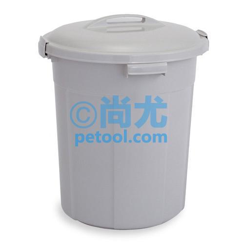 日本PP圆形塑料垃圾桶(50-90L)
