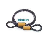 美国镀锌钢丝编织钢缆锁具(Φ10mm*L1.2m)