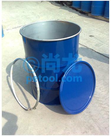 国产大口带箍钢制桶(200L)