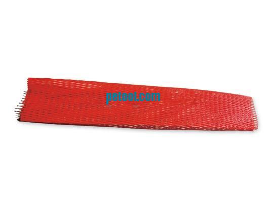 50mm宽红色进口表面保护PE网袋 